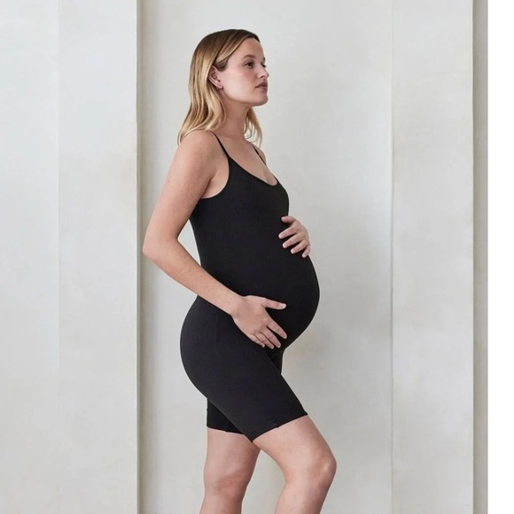 Bumpsuit The Alexa Maternity Romper Black size XS